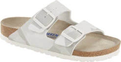 Birkenstock Arizona Soft Footbed -Fashion Shoe Shop birkenstock arizona soft footbed desert soil geo camo snow white birko flor 1024871 75340.1700929795