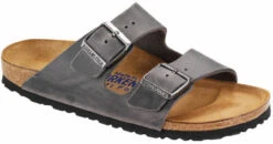 Birkenstock Arizona Soft Footbed -Fashion Shoe Shop birkenstock arizona soft footbed iron oiled leather 55280 24146.1700929796