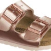 Birkenstock Children's Arizona Electric -Fashion Shoe Shop birkenstock childrens arizona electric metallic copper birko flor 1012478 54740.1686247845