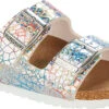 Birkenstock Children's Arizona Vegan -Fashion Shoe Shop birkenstock childrens arizona vegan holographic silver microfiber 1022173 26870.1686255378