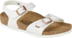 Birkenstock Children's Rio -Fashion Shoe Shop birkenstock childrens rio white birko flor 1024374 30247.1686255741