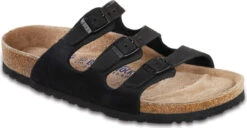 Birkenstock Women's Florida Soft Footbed -Fashion Shoe Shop birkenstock florida soft footbed black nubuck 954511 61360.1585835172