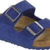 Birkenstock Men's Arizona Desert Buck -Fashion Shoe Shop birkenstock mens arizona desert buck indigo blue 1024574 01294.1686257999
