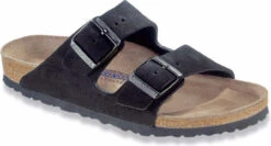 Birkenstock Arizona Soft Footbed -Fashion Shoe Shop birkenstock women arizona soft footbed black suede 951321 90716.1700929794