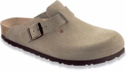 Birkenstock Boston Soft Footbed -Fashion Shoe Shop birkenstock women boston soft footbed taupe suede 560773 93090.1701981943