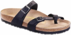 Birkenstock Women's Mayari -Fashion Shoe Shop birkenstock women mayari black oiled leather 17148 59414.1657899292