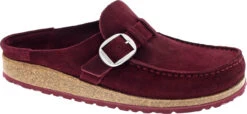 Birkenstock Women's Buckley -Fashion Shoe Shop birkenstock womens buckley maroon suede 1021079 90163.1652112187