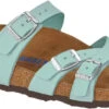 Birkenstock Women's Franca Soft Footbed -Fashion Shoe Shop birkenstock womens franca soft footbed faded aqua nubuck 1022944 00004.1646945259