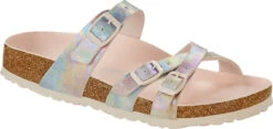 Birkenstock Women's Franca Vegan -Fashion Shoe Shop birkenstock womens franca vegan iridescent light rose microfiber 1021292 54777.1686261938