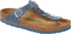 Birkenstock Women's Gizeh Braid -Fashion Shoe Shop birkenstock womens gizeh braid dusty blue oiled leather 1021347 49196.1657895495