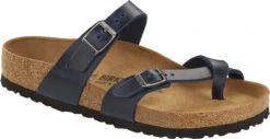 Birkenstock Women's Mayari -Fashion Shoe Shop birkenstock womens mayari blue oiled leather 1019658 81115.1657899292