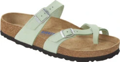 Birkenstock Women's Mayari Soft Footbed -Fashion Shoe Shop birkenstock womens mayari soft footbed matcha nubuck leather 1023956 84422.1686306981