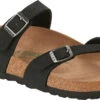 Birkenstock Women's Mayari Vegan -Fashion Shoe Shop birkenstock womens mayari vegan mayari vegan black birkibuc 1021176 39335.1657899281