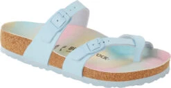 Birkenstock Women's Mayari Vegan -Fashion Shoe Shop birkenstock womens mayari vegan ombre finished sky birkibuc 1021202 07668.1657899282