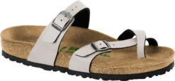 Birkenstock Women's Mayari Vegan -Fashion Shoe Shop birkenstock womens mayari vegan stone pull up birko flor 1009990 79454.1657899283