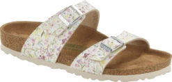 Birkenstock Women's Sydney Vegan 9 Birkenstock Women's Sydney Vegan -Fashion Shoe Shop birkenstock womens sydney vegan watercolor flower white 1018603 18258.1657897981