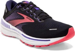 Brooks Women's Adrenaline GTS 22 -Fashion Shoe Shop brooks womens adrenaline gts 22 black purple coral 120353 080 67558.1684267241