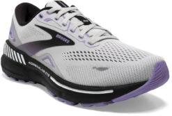 Brooks Women's Adrenaline GTS 23 -Fashion Shoe Shop brooks womens adrenaline gts 23 grey black purple 1203811d039 05336.1717794148