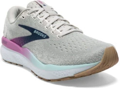 Brooks Women's Ghost 16 -Fashion Shoe Shop brooks womens ghost 16 white grey estate blue 1204071b175 98306.1717795235