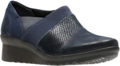 Clarks Women's Caddell Denali -Fashion Shoe Shop clarks womens caddell denali navy synthetic snake print 26129366 68075.1510939083