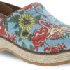 Dansko Jute Pro -Fashion Shoe Shop dansko womens jute pro flamingo canvas 026191212 50251.1548366420