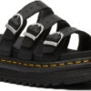 Dr. Martens Women's Blaire Slide Sandal -Fashion Shoe Shop dr martens womens blaire slide sandal black hydro leather 25456001 73715.1652102374