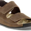 ECCO Men's 2nd Cozmo Flat Sandal -Fashion Shoe Shop ecco mens 2nd cozmo flat sandal cocoa brown 50094402482 68516.1687207616.600.600