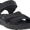 ECCO Men's Exowrap 3-Strap -Fashion Shoe Shop ecco mens exowrap 3 strap sandal black 81180451052 98371.1647386703