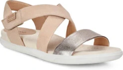 ECCO Women's Damara Crisscross Sandal -Fashion Shoe Shop ecco womens damara crisscross sandal warm grey powder 24827350666 24484.1520024183