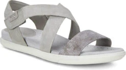 ECCO Women's Damara Crisscross Sandal -Fashion Shoe Shop ecco womens damara crisscross sandal wild dove 24827355915 76794.1520024183