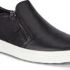 ECCO Women's Soft 7 Slip-on Side Zip Sneaker 2 ECCO Women's Soft 7 Slip-on Side Zip Sneaker -Fashion Shoe Shop ecco womens soft 7 slip on side zip sneaker black 47017301001 62895.1603836550