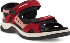 ECCO Women's Yucatan Sandal -Fashion Shoe Shop ecco womens yucatan sandal chili red damask rose 06956360423 39775.1687214227