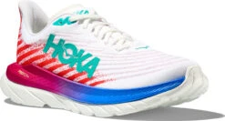 Hoka Men's Mach 5 -Fashion Shoe Shop hoka mens mach 5 white flame 1127893 wfm 80739.1700616536