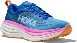 Hoka Women's Bondi 8 -Fashion Shoe Shop hoka womens bondi 8 coastal sky all aboard 1127952 csaa 49518.1713216541