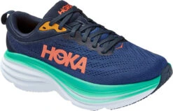 Hoka Women's Bondi 8 -Fashion Shoe Shop hoka womens bondi 8 outer space bellwether blue 1127952 osbb 22291.1713216542
