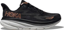Hoka Women's Clifton 9 -Fashion Shoe Shop hoka womens clifton 9 black rose gold 1127896 brgl 24556.1713217112