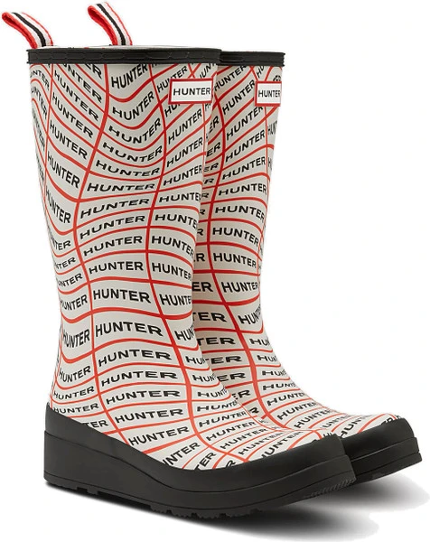 Hunter Women's Original Play Sonic Logo Tall Rain Boot 3 Hunter Women's Original Play Sonic Logo Tall Rain Boot