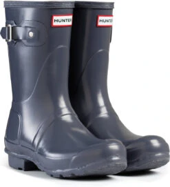 Hunter Women's Original Short Gloss Rain Boot -Fashion Shoe Shop hunter womens original short gloss graphite wfs1000rgl gra 74846.1536966688