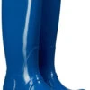 Hunter Women's Original Tall Gloss Rain Boot -Fashion Shoe Shop hunter womens original tall gloss azure wft1000rgl azu 76235.1536967724