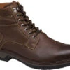 Johnston & Murphy Rutledge Shearling -Fashion Shoe Shop johnston and murphy mens rutledge shearling brown oiled tumbled full grain 25 3080 71730.1540235971.600.600