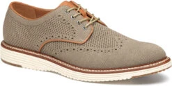Johnston & Murphy Upton Knit Wingtip 11 Johnston & Murphy Upton Knit Wingtip -Fashion Shoe Shop johnston and murphy mens upton knit wingtip taupe heathered knit 20 6908 99397.1713560611