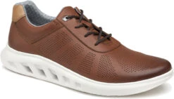 Johnston & Murphy Activate U-Throat -Fashion Shoe Shop johnston murphy mens activate u throat tan full grain 25 3820 53262.1713559573