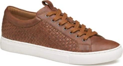 Johnston & Murphy Banks Woven Lace-To-Toe -Fashion Shoe Shop johnston murphy mens banks woven lace to toe tan italian washed sheepskin 25 9236 79588.1682104917