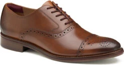 Johnston & Murphy Conard 2.0 Cap Toe -Fashion Shoe Shop johnston murphy mens conard 2.0 cap toe tan full grain 20 3442 06977.1682101665