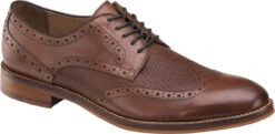 Johnston & Murphy Conard Embossed Wingtip -Fashion Shoe Shop johnston murphy mens conard embossed wingtip oak italian wingtip 20 3894 19059.1542730579