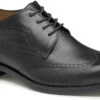 Johnston & Murphy Danridge Wingtip -Fashion Shoe Shop johnston murphy mens danridge wingtip black full grain 15 8017 25549.1664812097