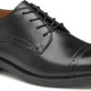 Johnston & Murphy Ronan Cap Toe -Fashion Shoe Shop johnston murphy mens ronan cap toe black smooth full grain 15 8047 16224.1664835437