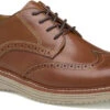 Johnston & Murphy Upton Embossed Wingtip -Fashion Shoe Shop johnston murphy mens upton embossed wingtip tan full grain 20 3533 50038.1682107236.600.600