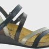 Naot Hero -Fashion Shoe Shop naot womens hero jet black leather pewter leather walnut leather soft black leather pewter leather 5047 nye 96086.1647363952