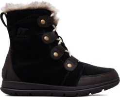 Sorel Women's Sorel Explorer Joan -Fashion Shoe Shop sorel womens explorer joan black dark stone 1808061010 43483.1603235148